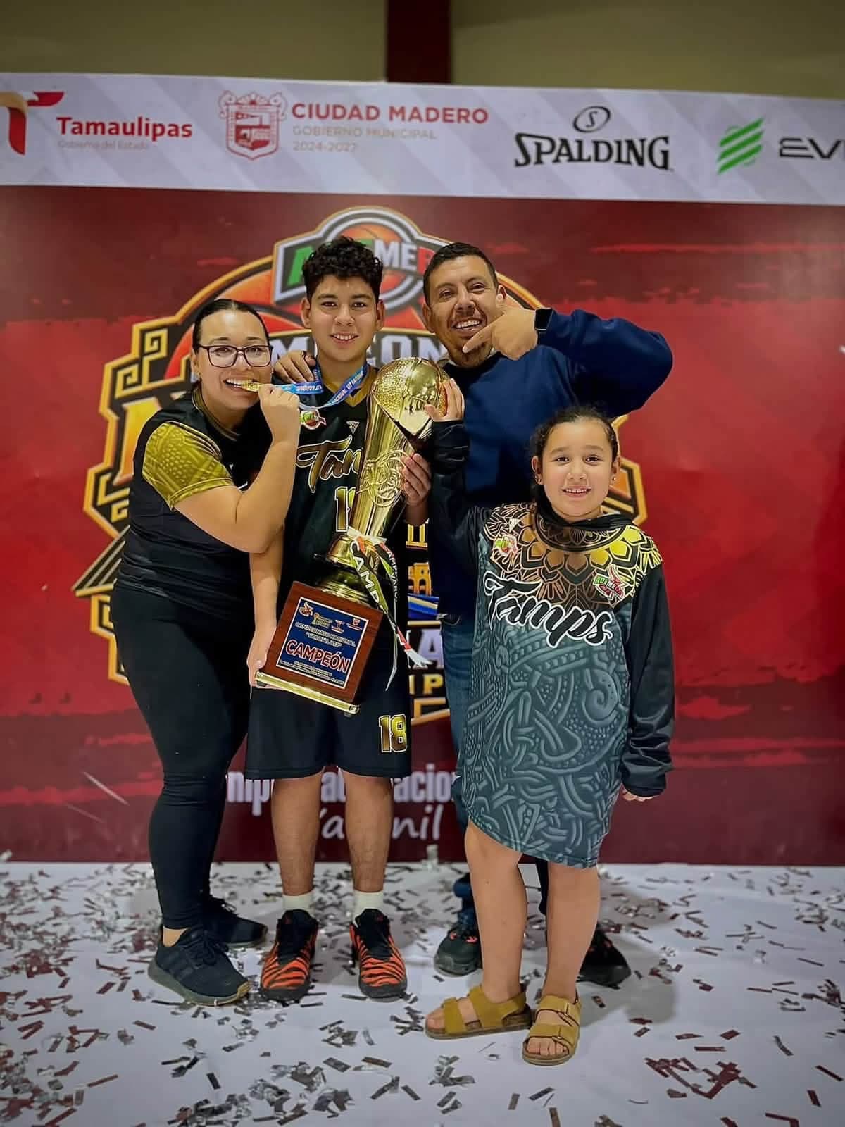 ¡Alan, a lo grande: campeón nacional con Tamaulipas! 