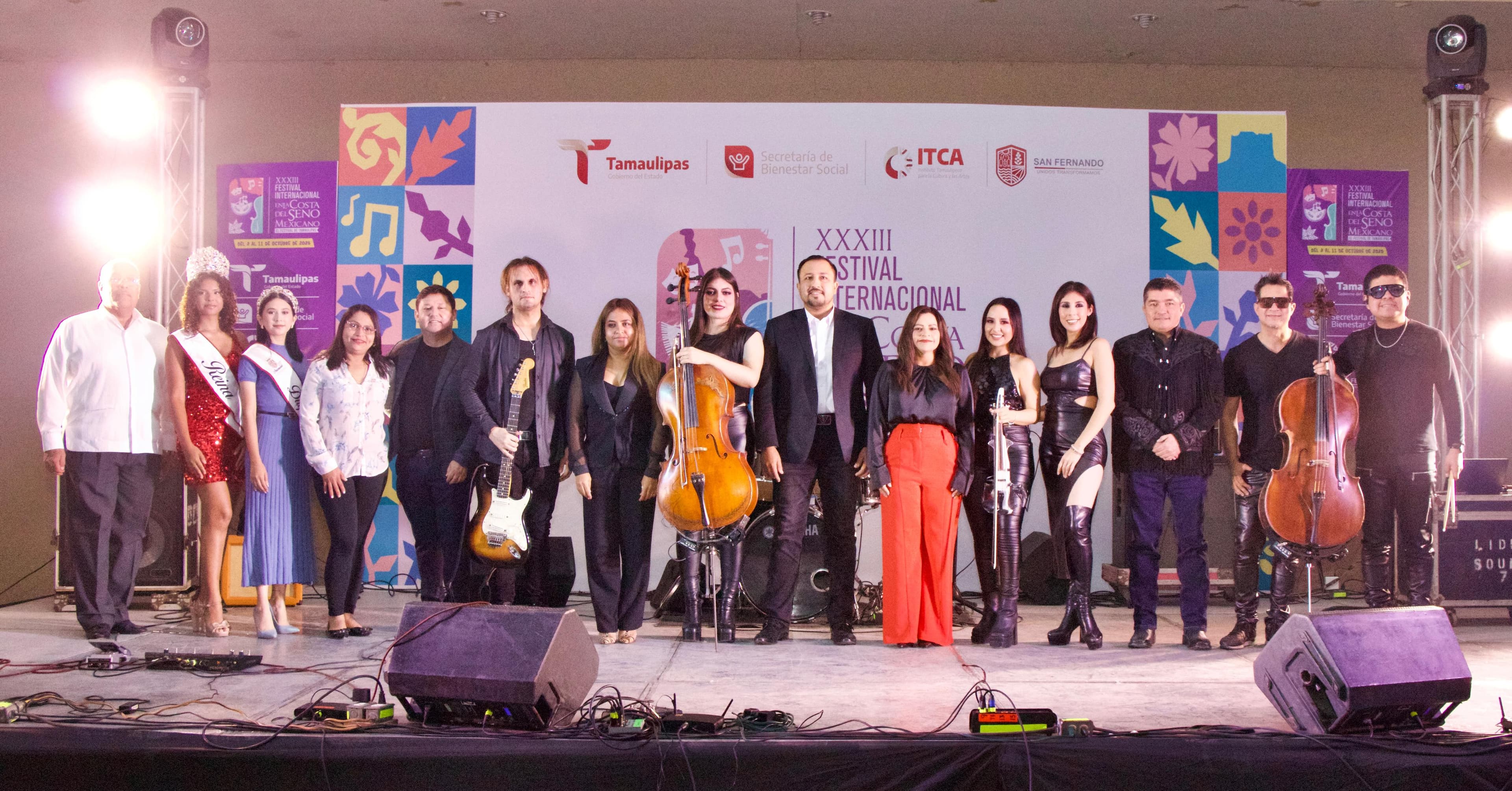 Inicia el XXXIII Festival Internacional en la Costa del Seno Mexicano 