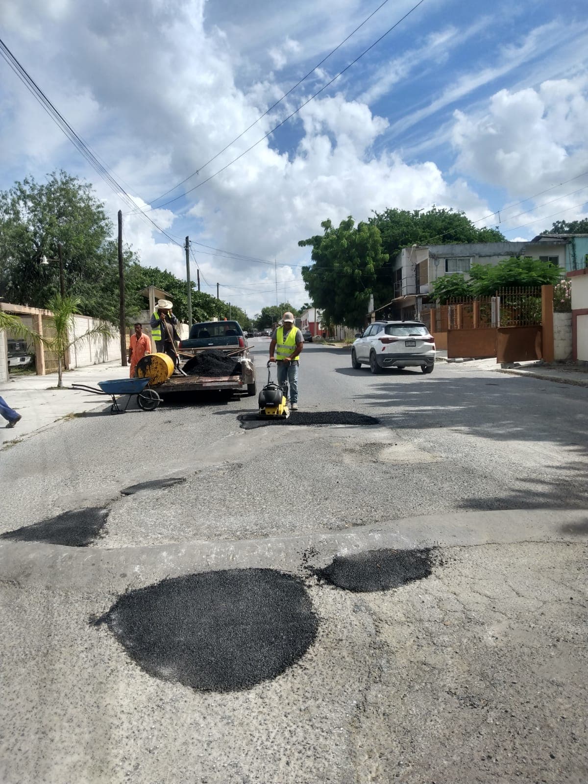 Continuará Ayuntamiento con el programa de bacheo 