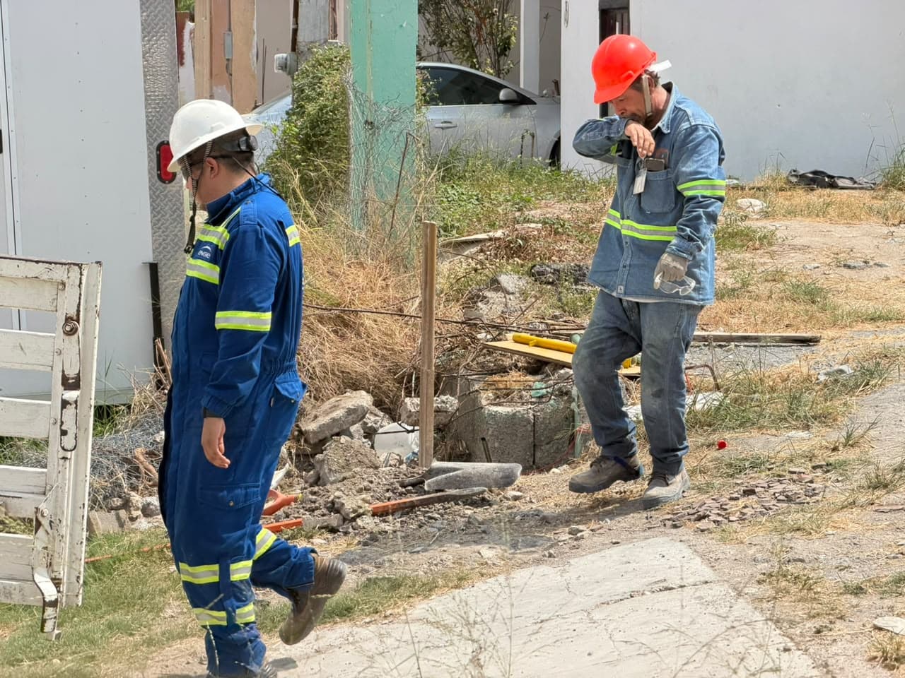 Controlan fuga de gas natural en la Buena Vista