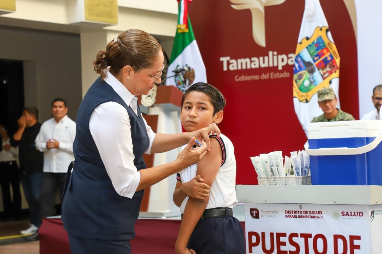 Arranca Tamaulipas Campaña de Vacunación Invernal 2026-2027 