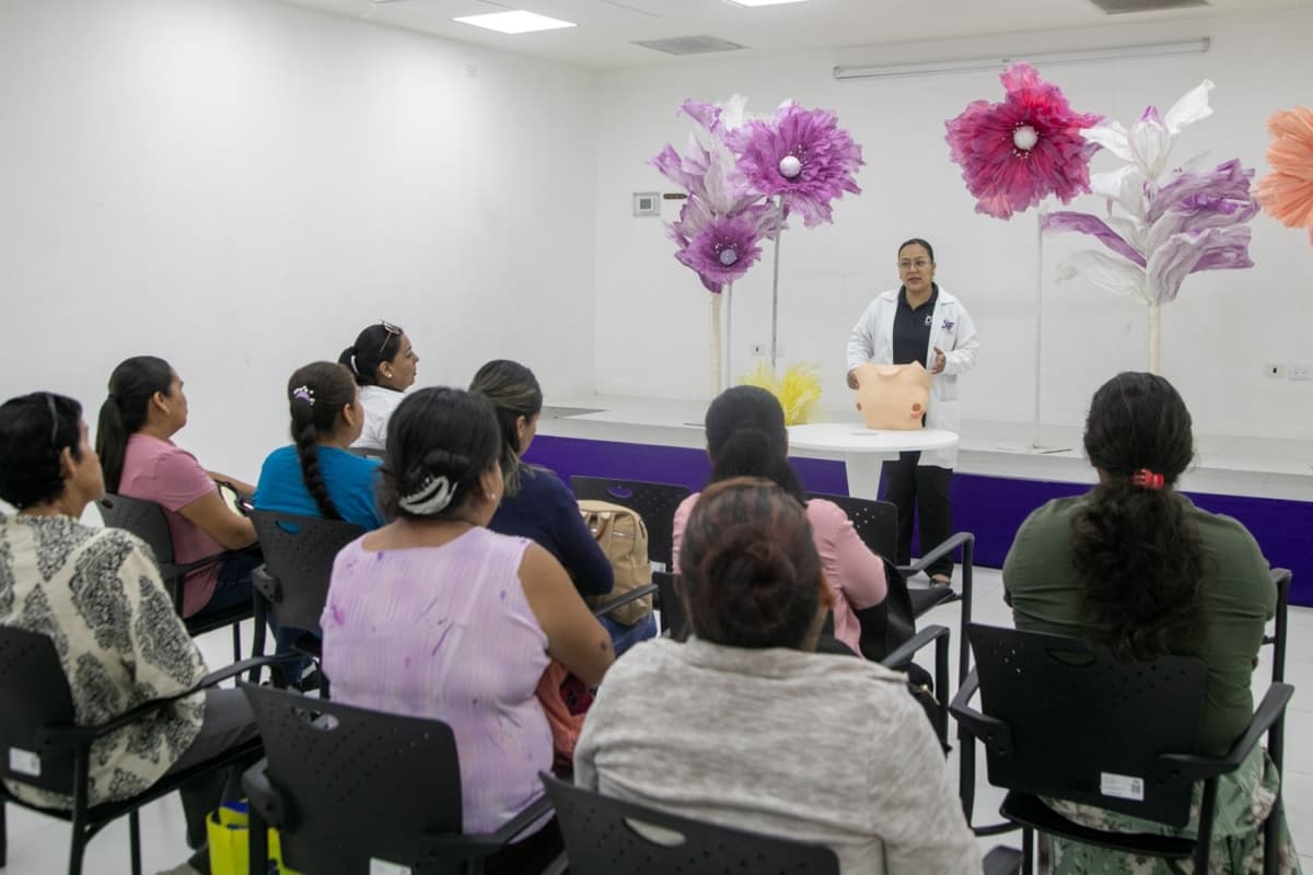 Inicia DIF Tamaulipas campaña “Observa, Toca y Acciona” para prevenir el cáncer en la mujer