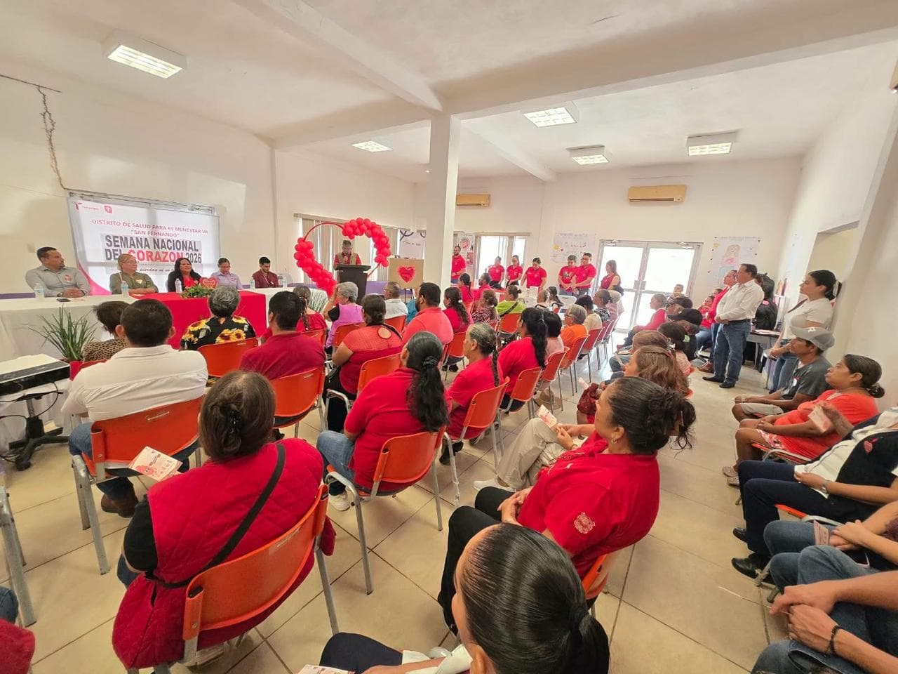 Realizan jornada de salud por la Semana Nacional del Corazón 2026