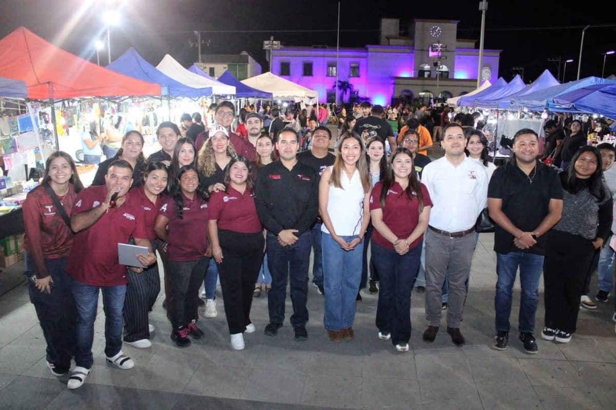 Impulsa INJUVE emprendimiento juvenil en Altamira con “Mercado Tamaulipas”