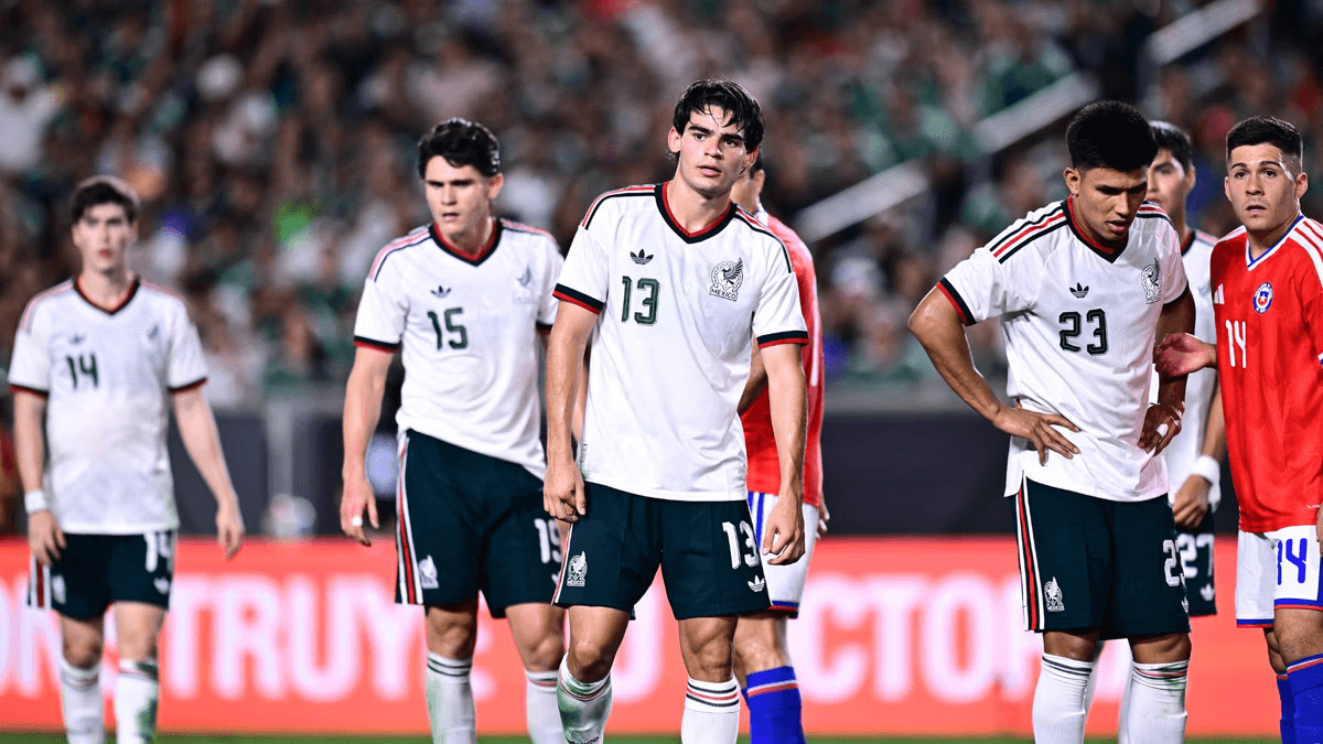 Ya se puso feo: México pierde 2-0 con Chile