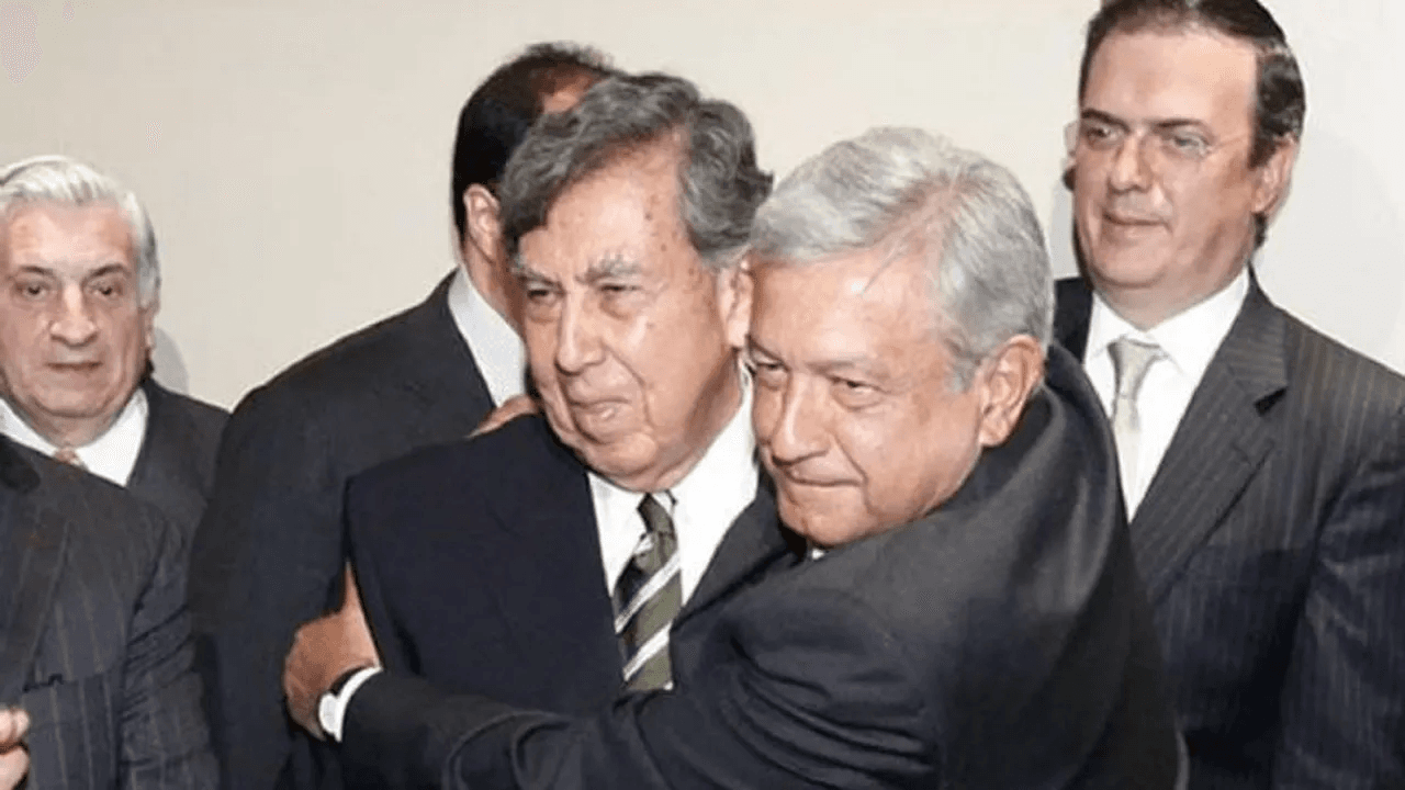 AMLO lamenta la muerte de Cuauhtémoc Cárdenas