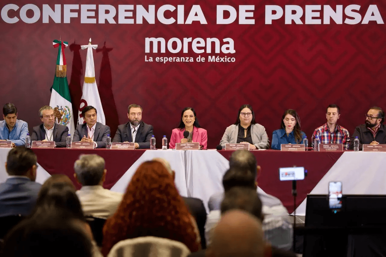Morena da a conocer encuestas de candidatos