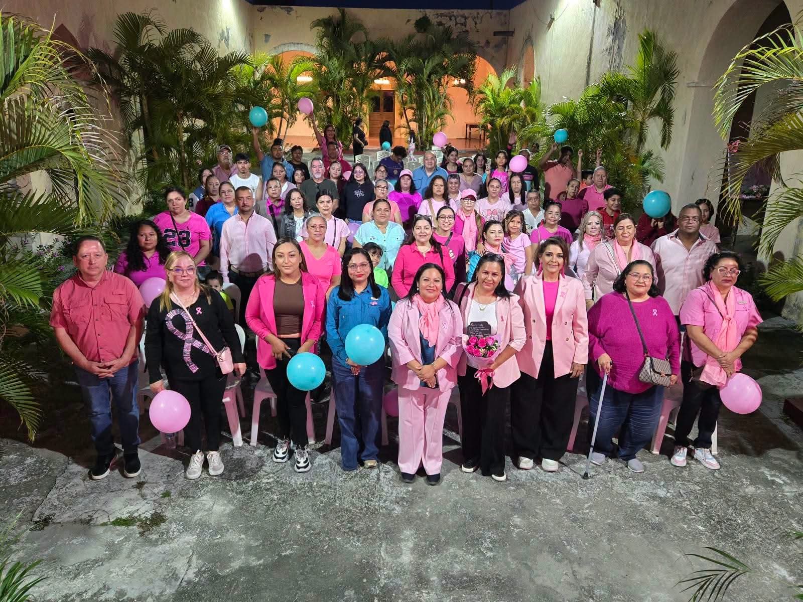 Lleva salud acciones en conmemoración de la lucha contra el cáncer