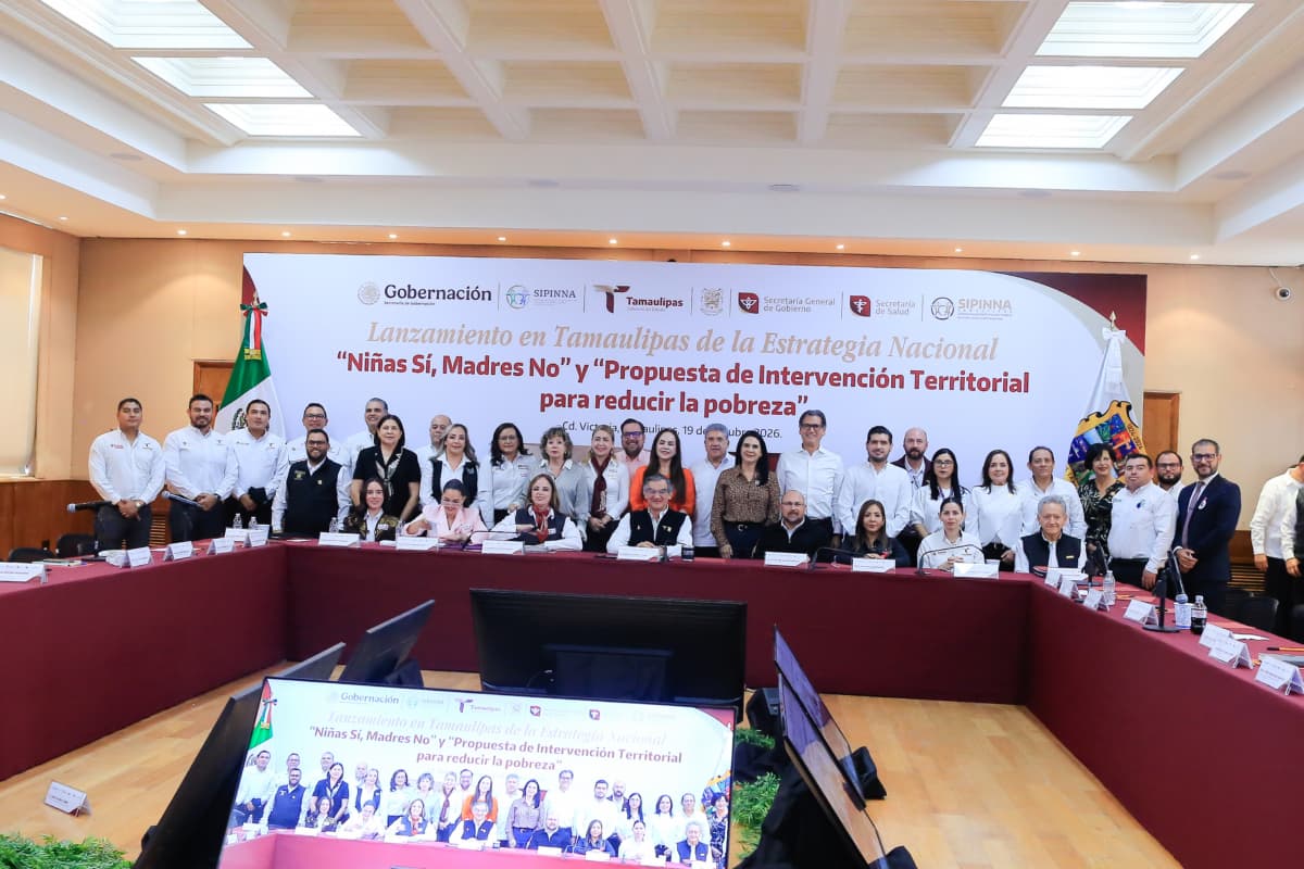 Lanzan en Tamaulipas estrategia para prevenir embarazo infantil
