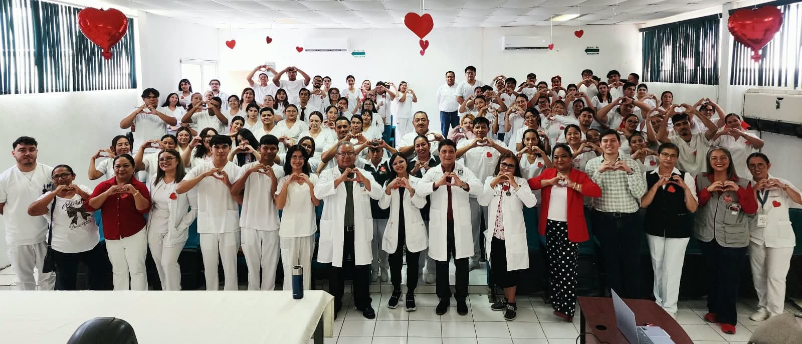 Un éxito conmemorar el Día Mundial del Corazón en el Hospital General
