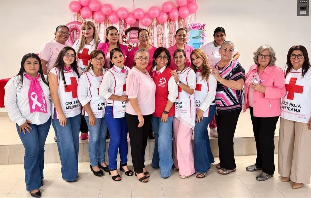 Cruz Roja realizó plática preventiva y anunció jornada contra el cáncer