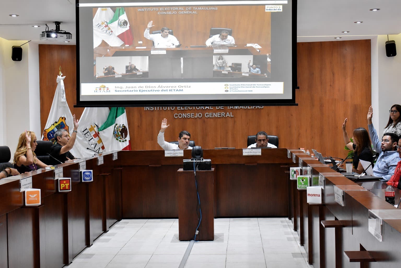 Alistan relevo en el IETAM
