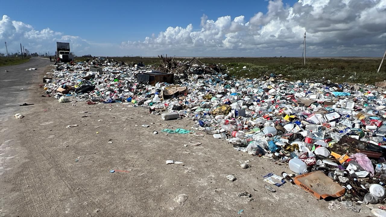 Retira Limpieza Pública 36 toneladas de tiradero clandestino de basura