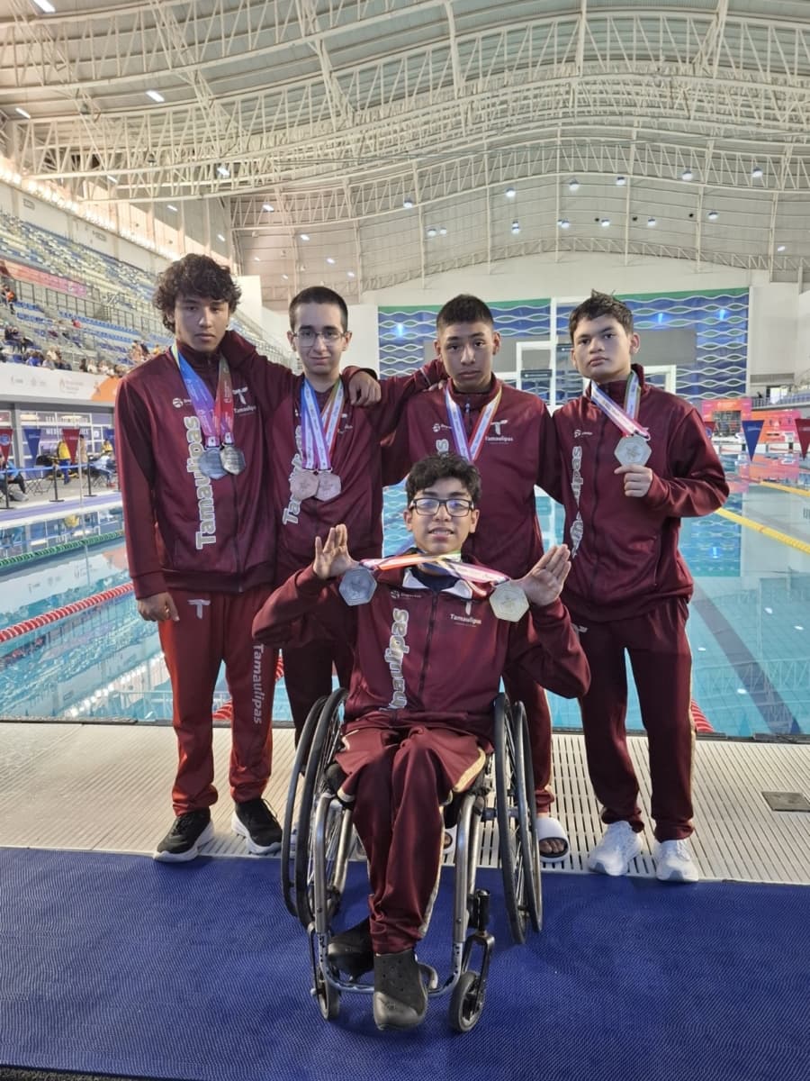 Suma Tamaulipas 11 medallas en la Paralimpiada Nacional 2026