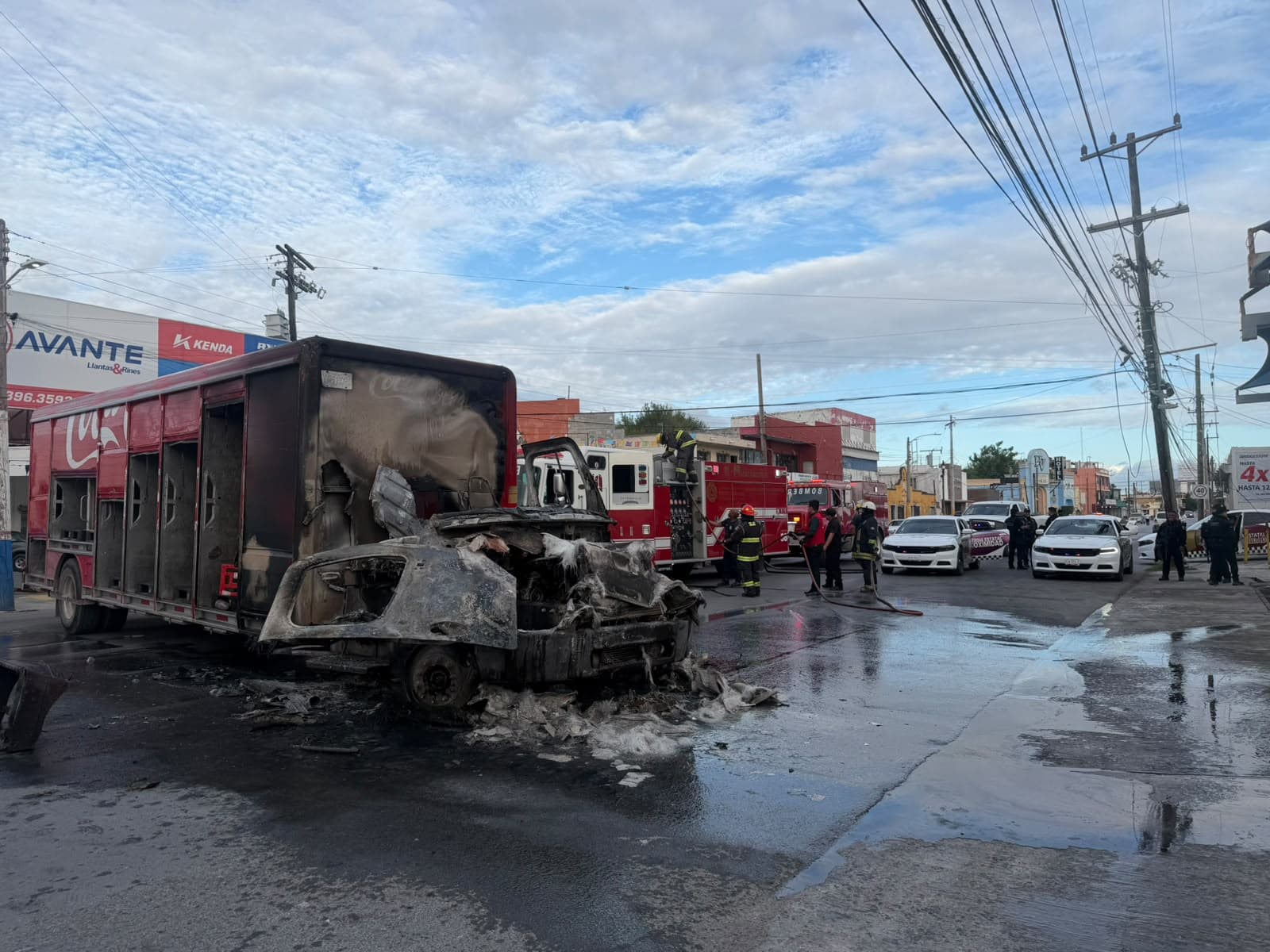 Retira SSP vehículos tras Bloqueos en la ciudad