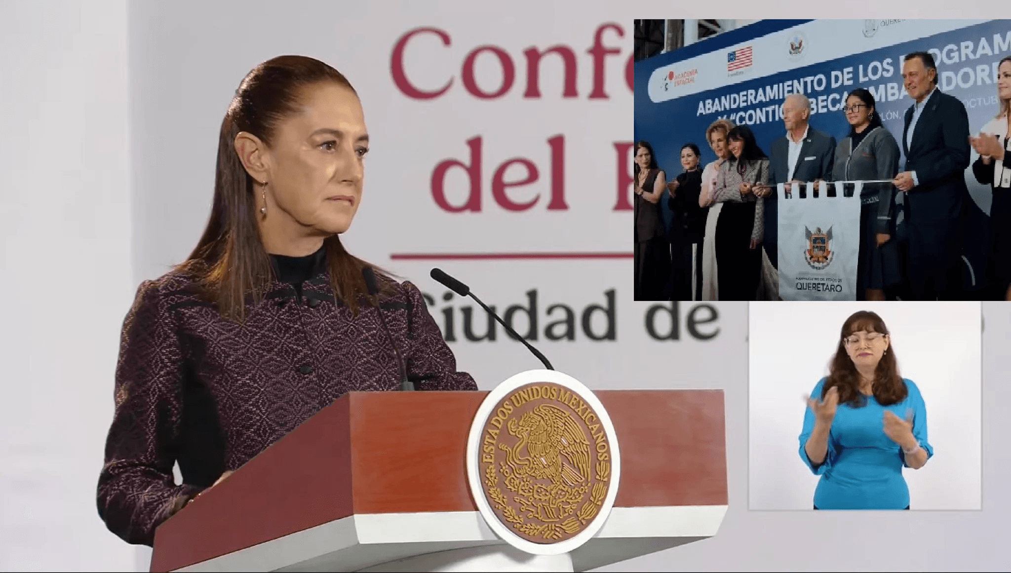 Sheinbaum cuestiona a embajador de EU