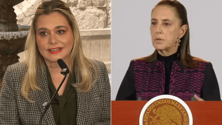 Rechaza Sheinbaum pacto con gobernadora panista
