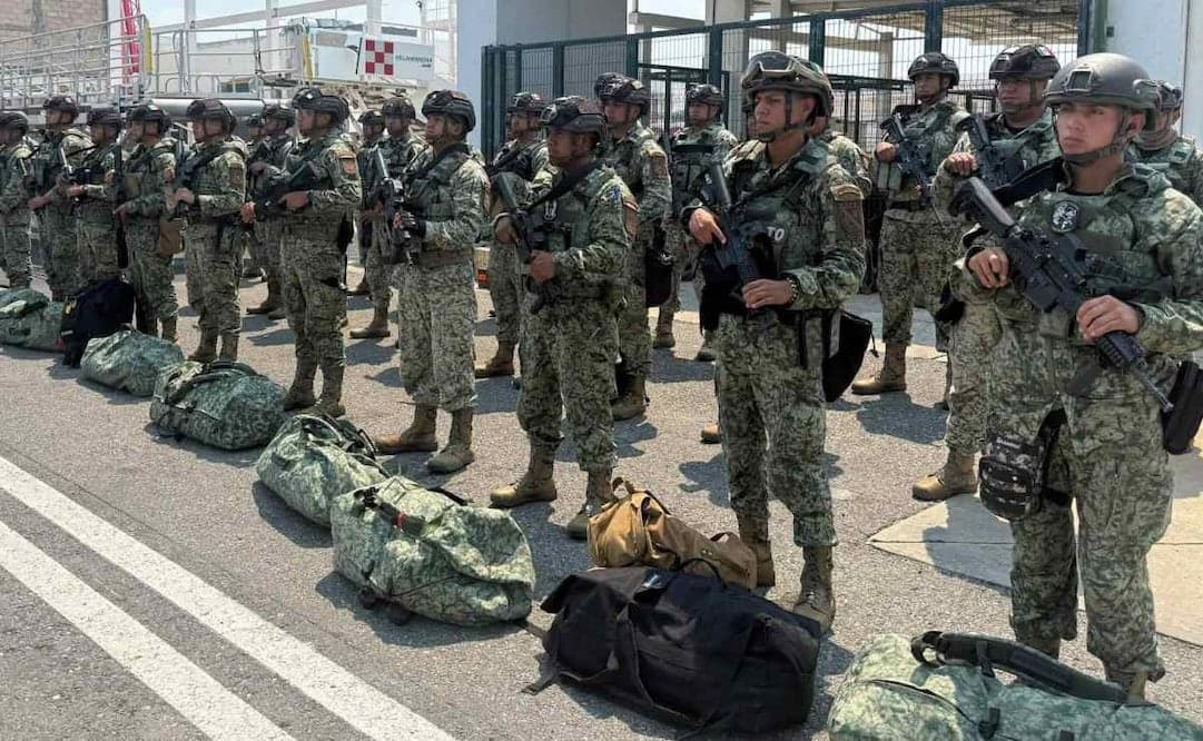 "Boinas Rojas" arriban a Tabasco para reforzar la seguridad
