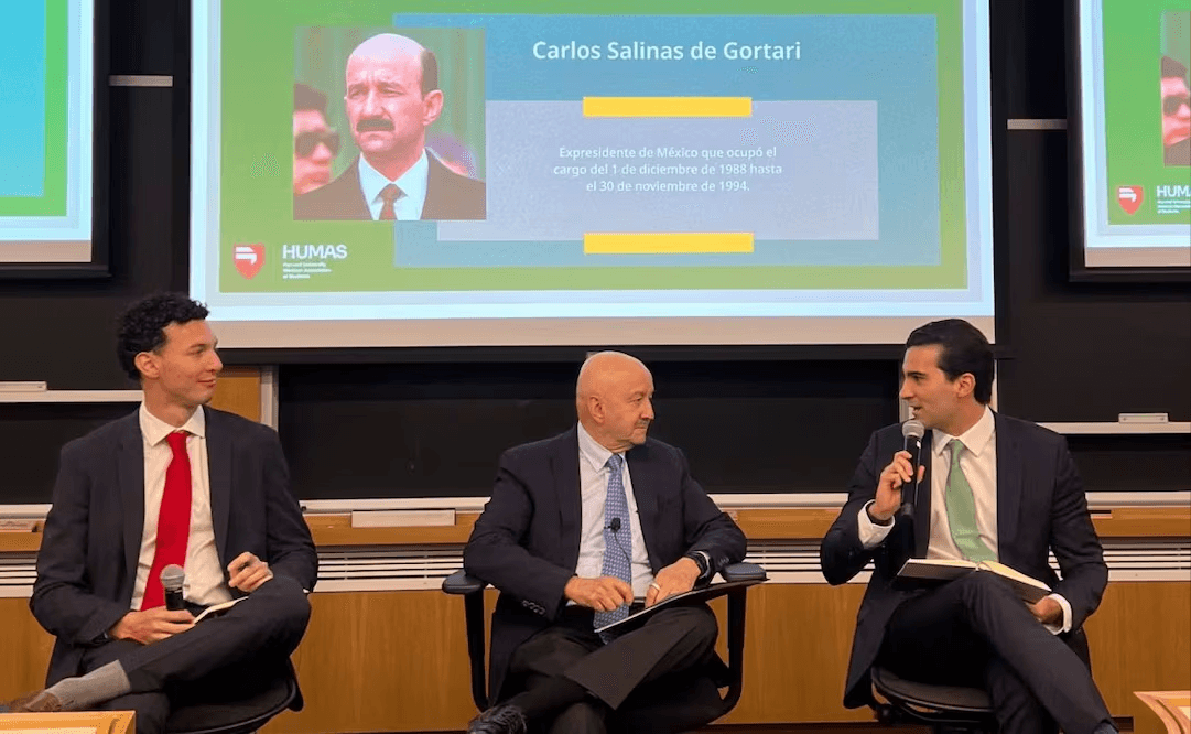 Salinas de Gortari reaparece en Harvard